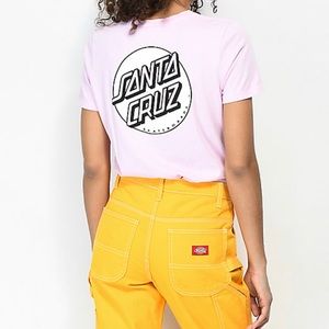 Santa Cruz Skateboard tee from zumiezs